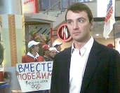 171.Антон в аэропорту 'Шереметьево-2', 3 августа 2008г.